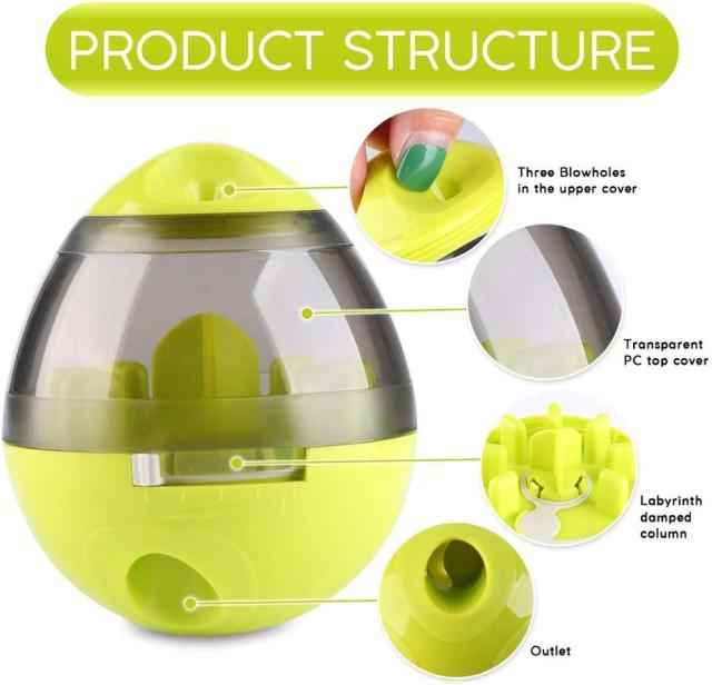 Pet Food Dispenser Ball