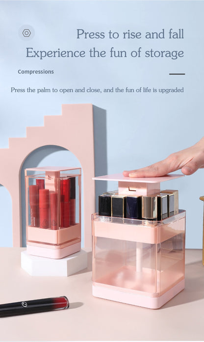 Press Lift Lipstick Storage Box