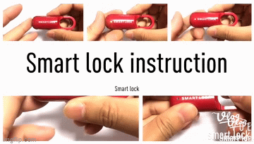 Mini Electronic USB Fingerprint Padlock