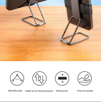 Foldable Magnetic Metal Phone Holder