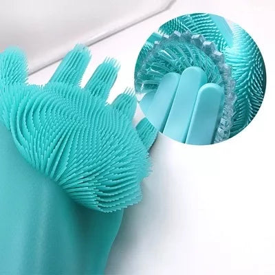 Revolutionary Silicone Dishwashing Gloves