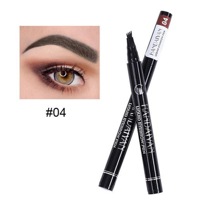 Waterproof Eyebrow Pencil with Microblading Technique