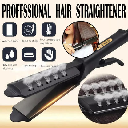 Four-Gear Temperature Adjusted Hair Straightener