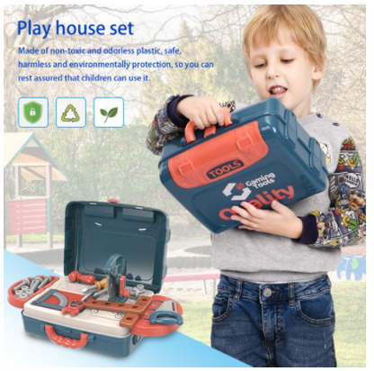 34 Pieces Construction Tool Toy Set