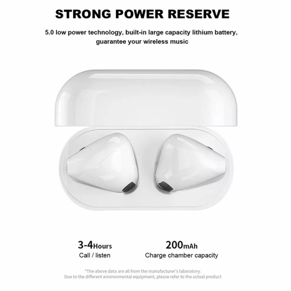 Versatile Design Pro 5 Wireless Earbuds - PRO5 White