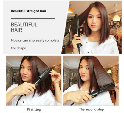 Four-Gear Temperature Adjusted Hair Straightener