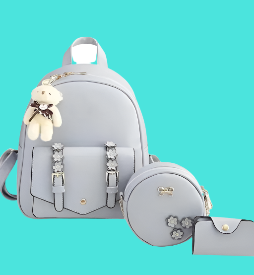 Kids Combo Backpack For Girls