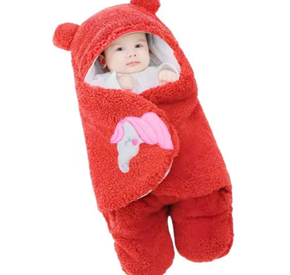 AARNAV बेबी कंबल पहनने योग्य स्वैडल रैपर बेबी लड़कों और बेबी लड़कियों के लिए, यूनिकॉर्न नेवी ब्लू 