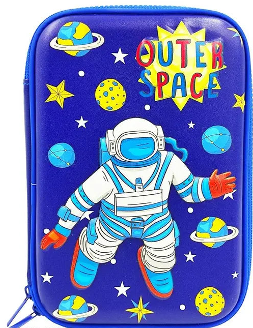 Jumbo Astronaut EVA pencil Box for Girls and Boys| Hard Bound Best quality | Jumbo Pencil Pouch