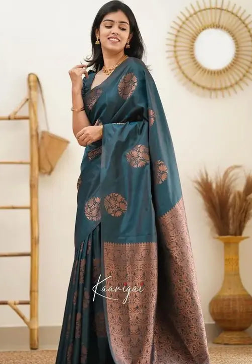 Soft Banarasi Premium Silk Saree new fancy banarasi saree with fancy blouse piece