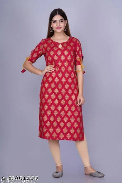 printed kurti