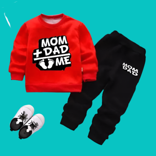 Trending ( MOM +DAD RED ) baby t-sirt