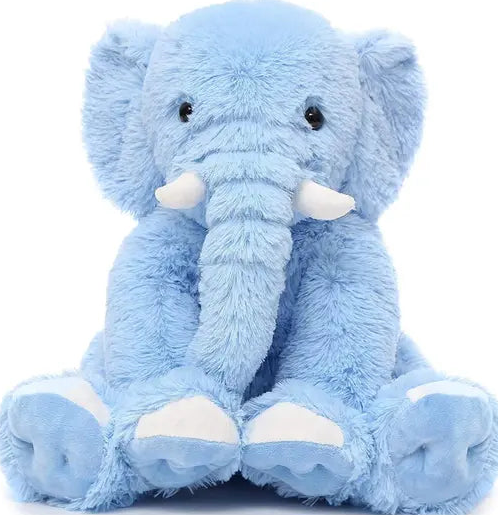 Frantic Premium Quality 32CM Sky Furr Lucky Elephant Soft Toy