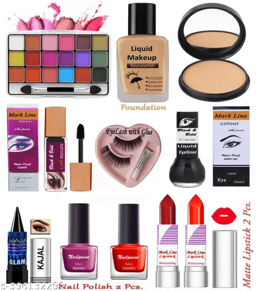 Ventor beauty makeup kit of 11 makeup items M Kit C135 NP5 12