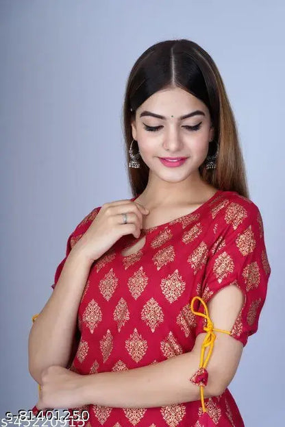 printed kurti